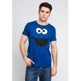 LOGOSHIRT Shirt 'Krümelmonster'  blauw