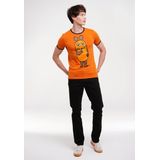 Logoshirt - T-Shirt - Die Sendung mit der Maus - Oranje - Katoen