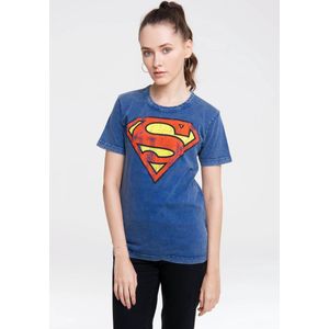 Logoshirt - T-Shirt - Vintage - Superman Logo