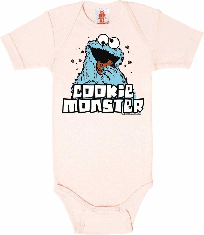 Logoshirt - Body - Krümelmonster - Sesamstraat