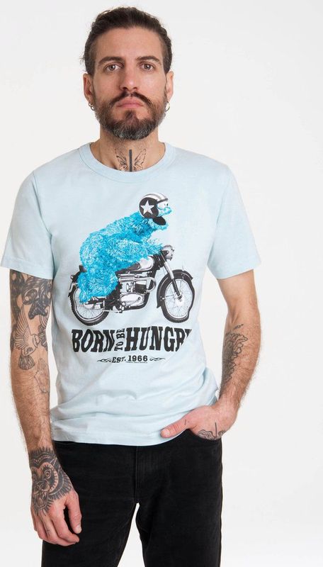 Logoshirt - T-Shirt - Sesamstraat - Koekiemonster - Vintage - Korte Mouwen