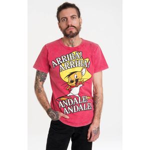 Logoshirt - Looney Tunes - T-Shirt - Multi - Katoen - Speedy Gonzales