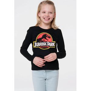 Logoshirt Langarmshirt Jurassic Park Logo