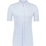 Desoto Overhemd - Lichtblauw - 100% Katoen - Korte Mouwen