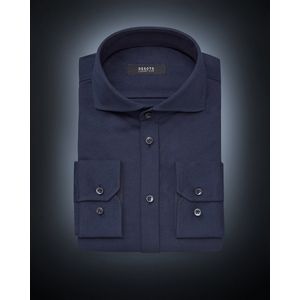 Desoto - Overhemd - Donkerblauw - 100% Katoen - Slim Fit