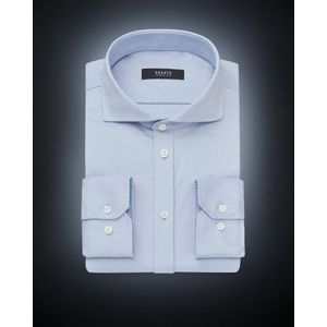 Desoto - Overhemd - Lichtblauw - Katoen - Slim Fit