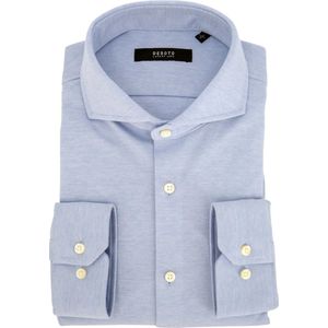 Desoto - Overhemd - Lichtblauw - Katoen - Slim Fit