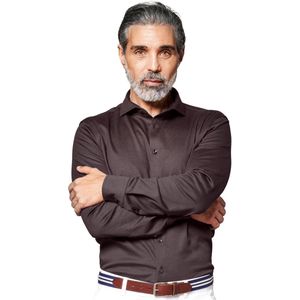 Desoto - Luxury Overhemd - Bruin - Katoen