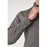 Desoto - Overhemd - Grijs - Katoen - Slim Fit