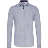 Desoto Overhemd Print - Blauw - Heren - Casual