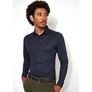 DESOTO Businesshemd »Casual Kent 1/1«, Mit Minimal Print