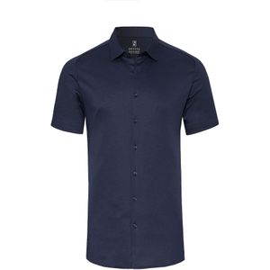 Desoto korte mouw overhemd navy