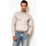 Desoto - Casual Kent Overhemd - Licht Beige - Katoen