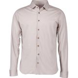 Desoto - Casual Kent Overhemd - Licht Beige - Katoen