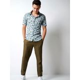 Desoto Short Seeve Jersey Overhemd Print ichtbauw