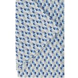 Desoto - Jersey Shirt - Blauw/Geel - Korte Mouw - 100% Katoen