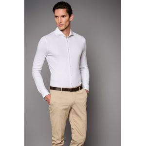 Desoto - Business Overhemd - Bruin - Katoen - Slim Fit