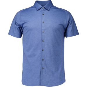 Desoto - Zakelijk Overhemd - Blauw - Katoen - Slim Fit