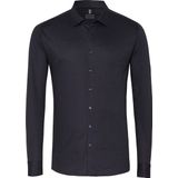 Desoto - Overhemd - Blauw - 100% Strijkvrij Katoen