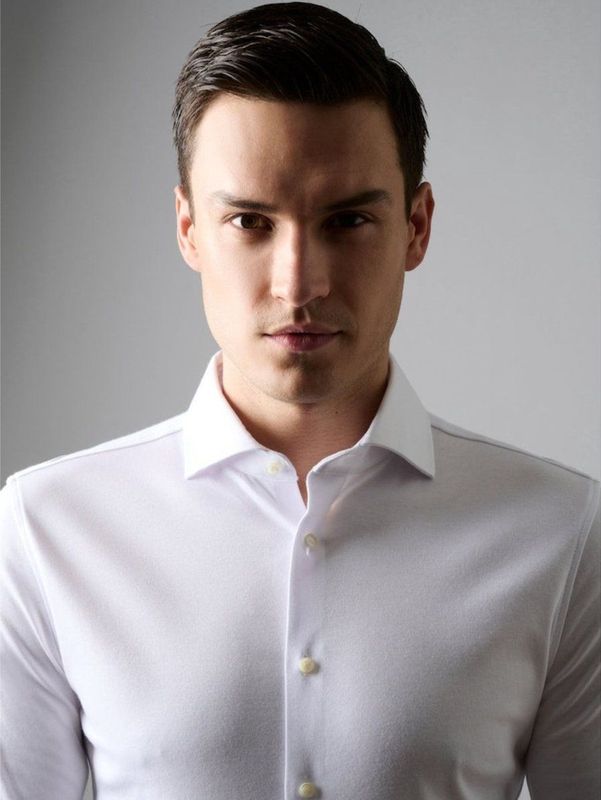 Desoto - Klassiek Wit Overhemd Heren - Tijdloze Look