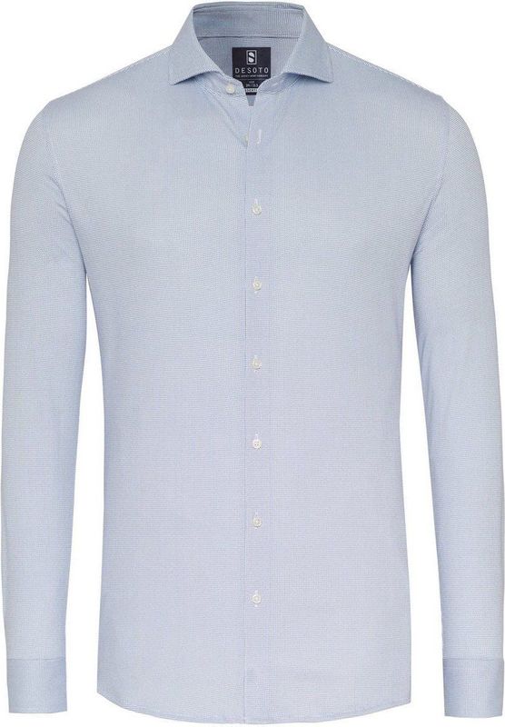 Desoto - Essential - Overhemd - Blauw - Heren - Formeel