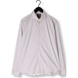 Desoto - Overhemd - Beige - Katoen - Slim-fit Pasvorm