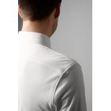 Desoto - Overhemd - Beige - Katoen - Slim-fit Pasvorm