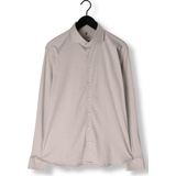 Desoto - Overhemd - Beige - Katoen - Slim-fit Pasvorm