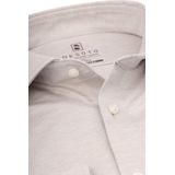 Desoto - Overhemd - Beige - Katoen - Slim-fit Pasvorm