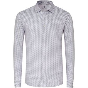 Desoto - Kent - Overhemd - Wit - 100% Katoen - Slim Fit