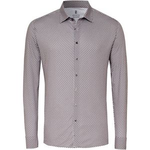 Desoto - Timeless Elegance Print - Overhemd - Multicolour - Slim-fit - 100% Strijkvrij Katoen