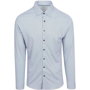 DESOTO Hemd Druck Hellblau - Größe 3XL