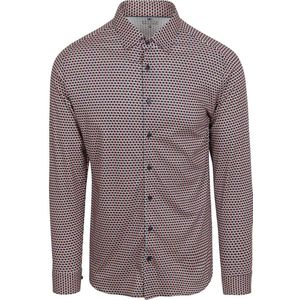 Desoto Overhemd Print Multicolour - Maat 3XL - Heren - Overhemden Casual