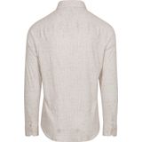 Desoto - Overhemd - Beige - Monochrome Streep - Casual