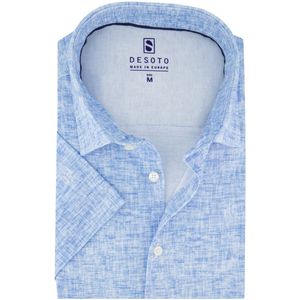 Desoto - Overhemd - Lichtblauw - Katoen