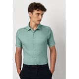 Desoto Short Sleeve Jersey Hemd Hellgrün - Größe M