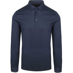 Desoto - Longsleeve Poloshirt Essential - Lichtblauw - Heren
