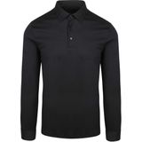 Desoto - Essential Kent - Poloshirt - Zwart - Lange Mouwen