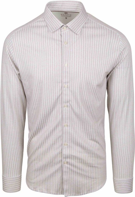 Desoto - Overhemd - Beige - Casual
