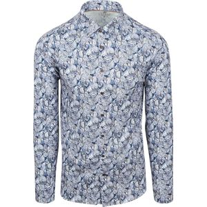 Desoto - Overhemd - Blauw - Print - Casual