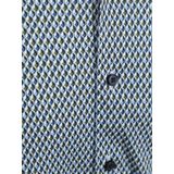 Desoto - Overhemd Squares - Groen Blauw - Heren - Casual