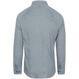 Desoto - Overhemd Squares - Groen Blauw - Heren - Casual