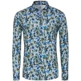 Desoto - Overhemd - Blauw - Print - Casual