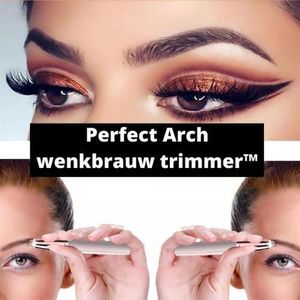 Perfect Arch - Wenkbrauw Trimmer - Rood - LED lampje - uit het assortiment van 'Het Gemak'