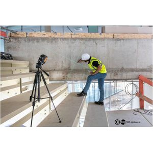 Geo Fennel Cross line laser met tripod, set Geo-Fennel Geo1X groen
