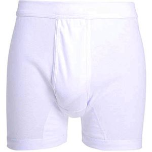 Gotzburg heren boxer lang met gulp (1-pack) - wit