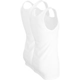 Gotzburg - Heren Singlet - Wit - O-hals - 2-pack
