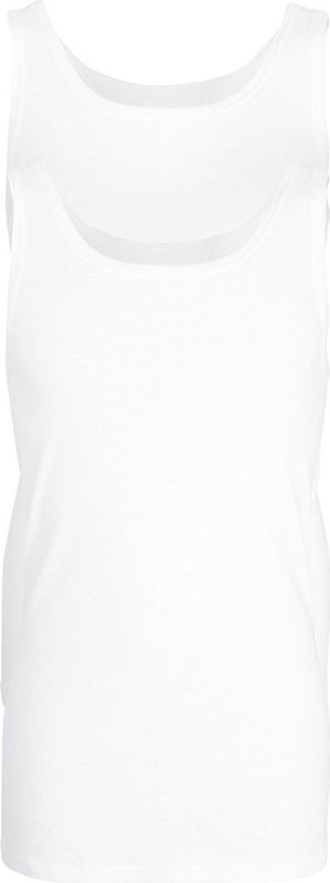 Gotzburg - Heren Singlet - Wit - O-hals - 2-pack