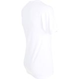 Gotzburg - Heren T-shirt - Wit - Korte Mouwen - Ronde Hals - Elastische Tricot