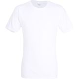 Gotzburg - Heren T-shirt - Wit - Korte Mouwen - Ronde Hals - Elastische Tricot